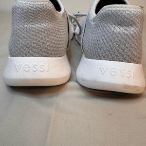 Vessi Gray Knit Sneakers